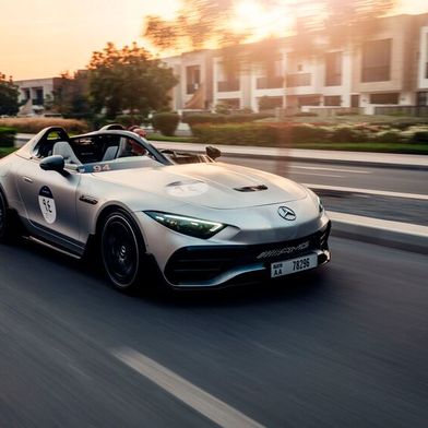 Auch wenn die achte Generation des SL federführend von AMG entwickelt wurde, fehlt ihm ein wenig der Schwung. (Bild: Benjamin Bessinger/SP-X)