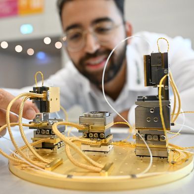Die Quantum Effects macht sichtbar, wie aus technologischer Innovation marktreife Anwendungen entstehen. (Bild: Franziska Kraufmann / Messe Stuttgart)