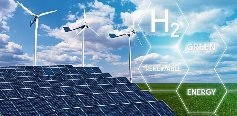 Der mittels Elektrolyse hergestellte Energieträger Wasserstoff ist vollkommen CO2-frei, wenn er mithilfe erneuerbarer Energien erzeugt wird. (©scharfsinn86 - stock.adobe.com)