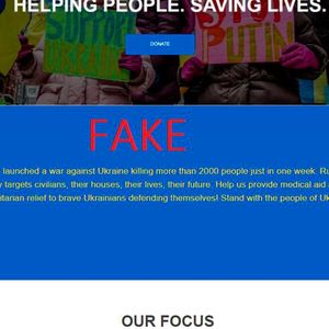 Fake-Websites können gut gemacht sein.(Bild:  Bitdefender)