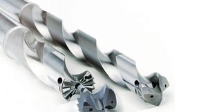 Die Hirth-Verzahnung der TTD-Bohrer von Mapal sorgt für einen sehr stabilen Sitz der Bohrköpfe. Das ermöglicht eine optimale Drehmomentübergabe sowie hohe Wechsel- und Rundlaufgenauigkeiten.   (Bild: Mapal)