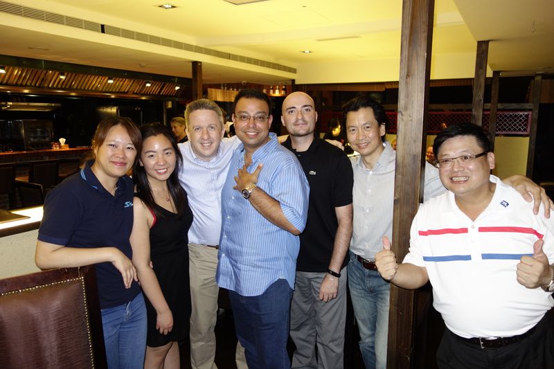 Vielen Dank an das Seasonic Team für den leckeren Grillabend. (Bild: IT-BUSINESS)