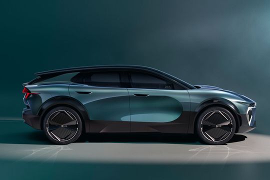 Die Besonderheit des Renault Emblème: er kombiniert einen kompakten Akku mit einer Brennstoffzelle.(Bild:  Renault)