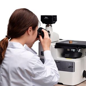 Nikon Eclipse MA200 LED is an inverted microscope with reflected illumination that is ideal for inspecting industrial parts.(Source:  Nikon)