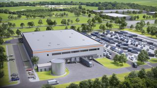 Das Verteilzentrum in Emden ist als Last-Mile-Delivery-Hub geplant. (Bremen)