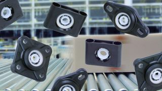 Die Flansch- und Stehlager mit Kugellagerung für Transportbänder, Lauf- und Umlenkrollen sind wartungs- und schmierfrei. Bilder: igus (Archiv: Vogel Business Media)