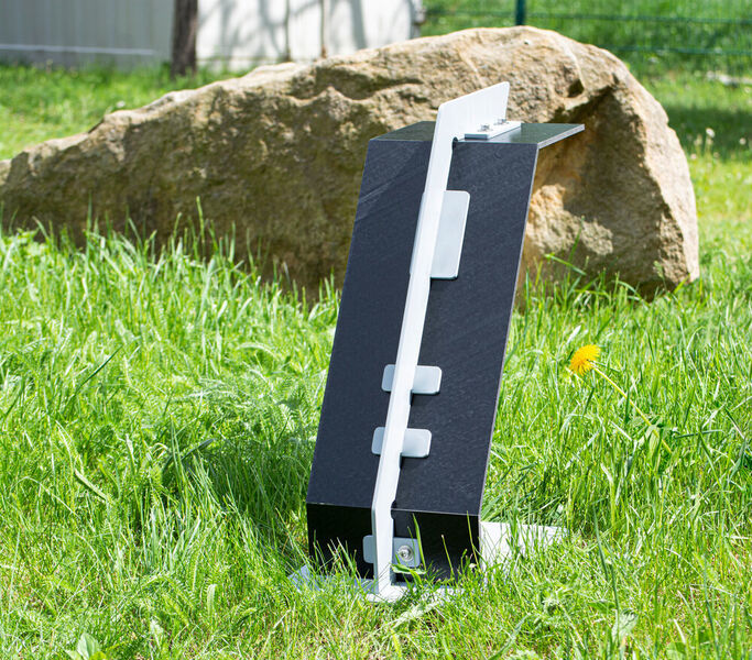 Teilausschnitt der Aufbaustruktur mit den vier Verbindungsarten: Kleben, mechanisches Fügen mit Insert, thermisches Direktfügen mit HPCi und hybrides Fügen (Kleben & mechanisches Fügen). (IWS)