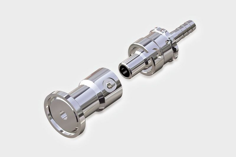 Totraumfreie Schnellkupplung UPC  (Stäubli)