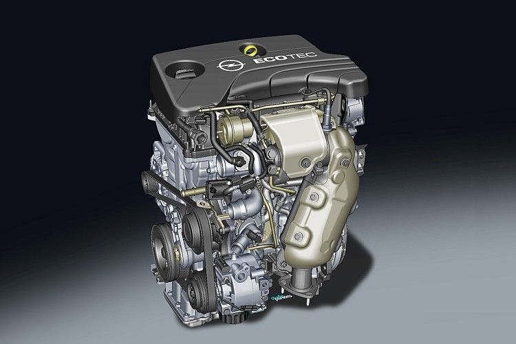 Der neue Vierzylinder ist der große Bruder des 1-Liter-Dreizylinders. (Foto: Opel)