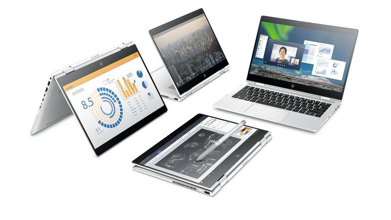 Das Business-Convertible Elitebook x360 830 G5 kommt im Sommer in einer Version mit Sure-View-Gen3-Display auf den Markt. (HP)