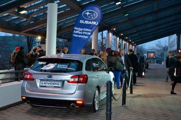 Subaru hatte seine Händler am Wochenende nach Berlin geladen, um sie über die Neuheiten zu informieren, die 2016 anstehen. (Foto: Birgit Hiemann)