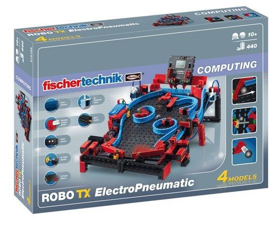 Der Weihnachts-Baukasten enthält einen RoboTX ElectroPneumatic. (fischertechnik)