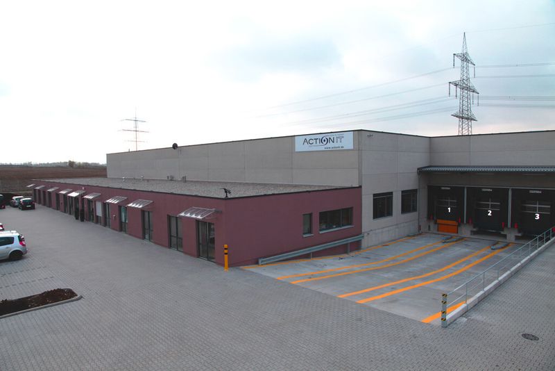 Die neue Lagerhalle umfasst 3.000 Quadratmeter. (Action IT)