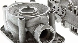 In den 3D-gedruckten Antriebsventilen sind Funktionalitäten enthalten, die mit herkömmlichen Herstellungsmethoden nicht realisierbar sind. (Renishaw)