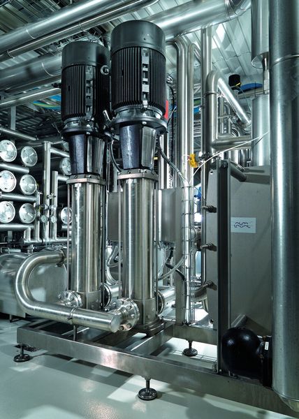 Bild 1: OEM-Kunden, wie beispielsweise Wasseraufbereiter, konzentrieren sich zunehmend auf möglichst flexible, modulare Kleinanlagen. (Bild: Grundfos/Lars Henrik Mardahl)