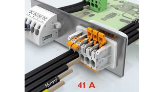 Wanddurchführungen: Hochstrom-Durchführungsklemmen erschließen zahlreiche Anwendungsmöglichkeiten (Bild: Phoenix Contact)