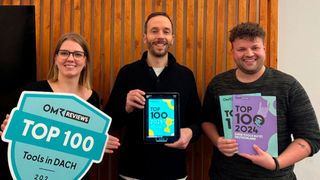 OMR Reviews stellt mit dem „Top 100 Guide“ ein Ranking der beliebtesten Tools für Unternehmen vor.  (Bild: OMR Reviews)