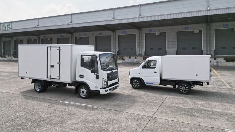 Mit zunächst zwei Nutzfahrzeugen will Nextem bei den deutschen Kunden punkten.(Bild:  Mobility Green)