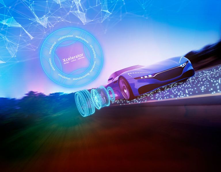 Integriert sind auch Validierungstools für den Automotive-Bereich. Ein digitale Zwilling kombiniert modellbasierte Simulationen mit Testdaten und Analysen der realen Performance.  (Siemens Digital Industries Software)
