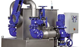 Mit dem Feststoff-Trennsystem von KSB ist die Druckentwässerung möglich. (Bild: KSB)