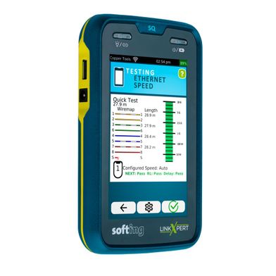Buxbaum Automation erweitert seine LinkXpert-Plattform um den neuen smarten Netzwerk-Qualifizierer LinkXpert SQ von Softing.  (Bild: Softing/Buxbaum Automation)
