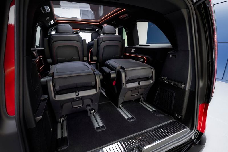 Natürlich bleibt bei einem vielseitig nutzbaren Van wie dem VLE weiterhin Variabilität Trumpf. (Bild: Mercedes-Benz)