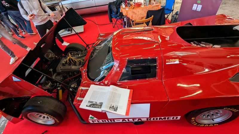 Interessantes Fahrzeug: ein Raid Alfa Romeo auf Basis eines GTA. (Bild: Dominsky )