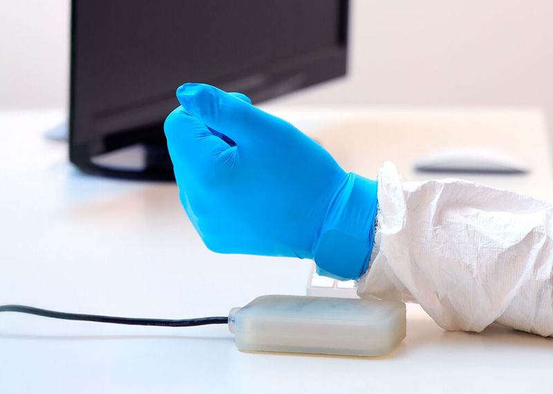 Nach der biometrischen Verifizierung bleibt die Identität des Trägers bestehen, solange das Band getragen wird – zum Beispiel während einer gesamten Schicht. (Bild: Nymi)