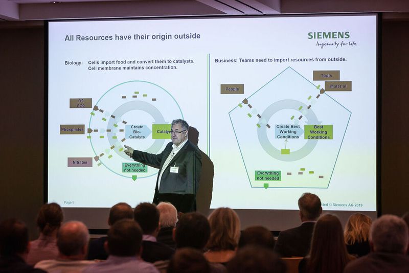 Impressionen der Förderprozessforen 2019: Beim Pumpen- und Schüttgut-Forum diskutieren Experten an zwei Tagen über Probleme bei Förderprozessen. Dabei steht der praxisorientierte Austausch und die gemeinsame Lösungsfindung im Vordergrund des Netzwerktreffens der Pumpen- und Schüttgut-Community. (Stefan Bausewein / PROCESS)