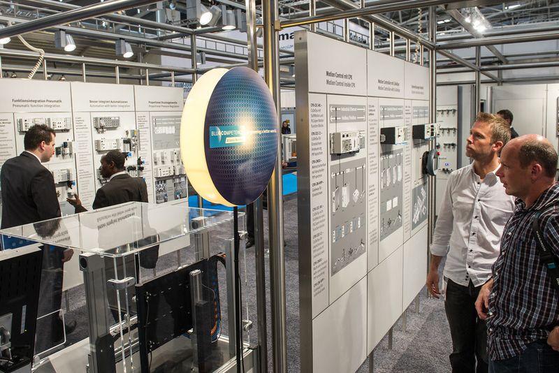 Rückblick: Impressionen von der Automatica 2012. (Bild: Messe München)