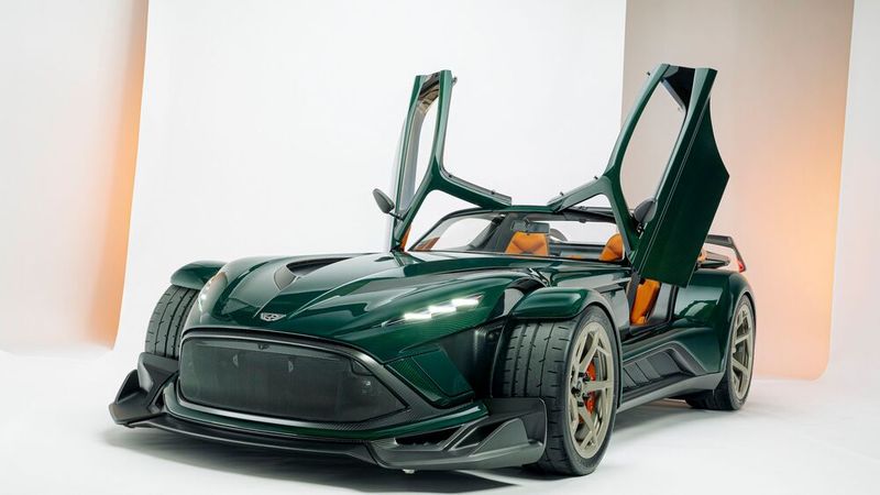 Donkervoort stellt mit dem P24 RS einen stärkeren Nachfolger des F22 vor.(Bild:  Donkervoort)