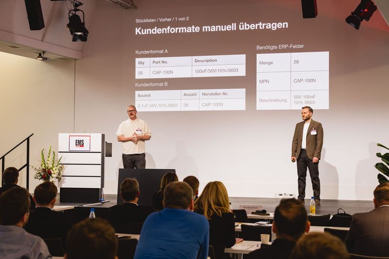 Impressionen vom 24. Würzburger EMS-Tag: Im Mittelpunkt standen aktuelle Branchenthemen, praxisnahe Impulse und insbesondere der persönliche Austausch innerhalb der EMS-Community. (Bild: Stefan Bausewein)