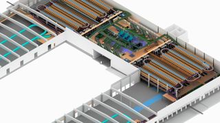 Im Rahmen einer Kooperation der Beumer Group mit dem Logistikkonzern Deutsche Post DHL sollen bei Letzterem mittelgroße Paketsendungen mithilfe einer neuartigen Sortiertechnik effizienzter kommissioniert werden. (Beumer Group)