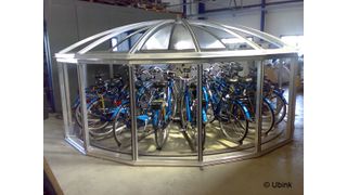 Das Fahrradverleihsystem Velowspace wird in den Niederlanden mit SimaticS7-1200 von Siemens Industry gesteuert. (Ubink/Siemens)