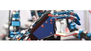 In solch einer Roboterhand kann THK zahlreiche seiner Kompetenzen vereinen, darunter Aktuatoren und Gewindetriebe. Nun erweitert das Unternehmen sein Portfolio um ein Überwachungssystem. (Stefanie Michel)