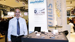 Roberto Nicoli, Segment Manager der Multidec-Präzisionswerkzeuge. (Bild: Anne Richter, SMM)