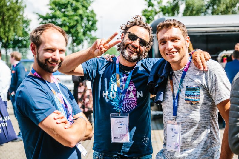 Sebastian Hamann (Shopware), Klaus Pieper (Shopware) und Josua Seiler (Conexco) (Shopware AG)