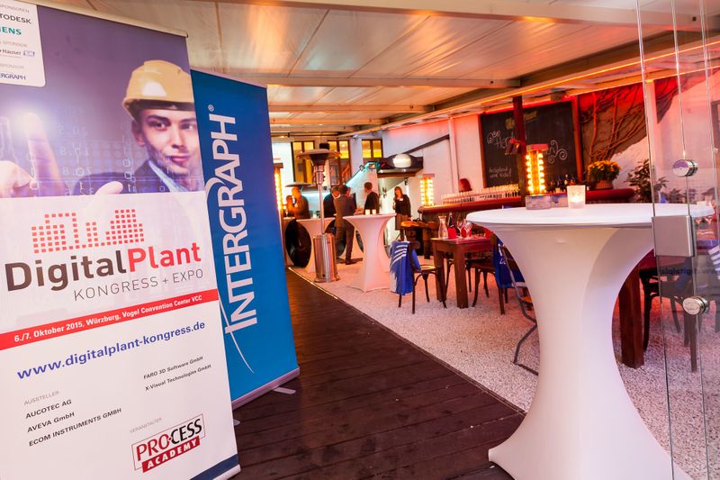 Impressionen vom diesjährigen Digital Plant Kongress 2015 in Würzburg. (Bild: Stefan Bausewein/PROCESS)