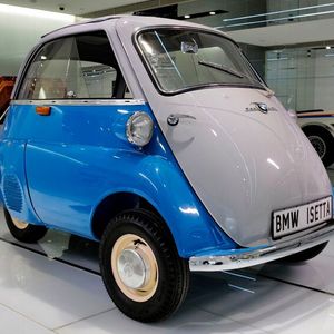 Die angebotene BMW Isetta von 1959 ist zum letzten Mal 1967 ernsthaft bewegt worden.(Bild:  RM Sotheby's)