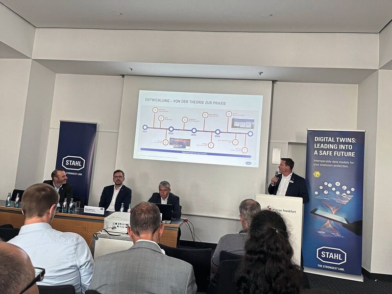 Das Ende der Kopierarbeit verspricht Roland Dunker, Digitalisierungsexperte bei R. Stahl. (Bild: Wühr – VCG)