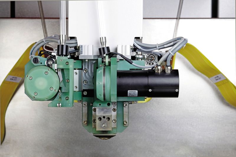 Drahtrollenwechselsystem automatisch. (Bild: GF Machining Solutions)