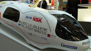 Das mit NSK-Wälzlagern ausgerüstete "Polyjoule"-Fahrzeug gewann den Shell Eco-Marathon 2010. (Bild: S. Michel)