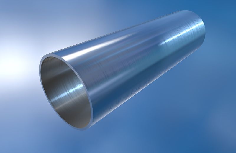 Beispiel für laservorbehandelte Edelstahrlohre, die mittels Polyurethan-Klebstoff fest gefügt wurden. Der Laser kann nass- oder tribochemische Verfahren ersetzen, die Intensität muss aber hoch genug sein, sonst klappt die Oberflächenvorbehandlung nur unzureichend, wie Delo berichtet. (Bild: Delo)