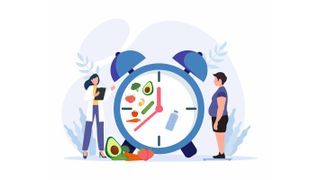 Intervallfasten trendet immer wieder auf Social Media. Doch es ist auch nicht effektiver als andere Diäten, wie eine Meta-Analyse andeutet. (Symbolbild) (Bild: © Heena_Rajput - stock.adobe.com)