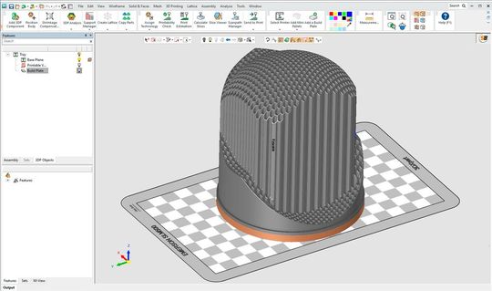 3DXpert ermöglicht Benutzern den Import nativer CAD-Daten und bietet eine komplette Suite von Konstruktions- und Vorbereitungstools für die additive Fertigung. (Bild:  Emerson)