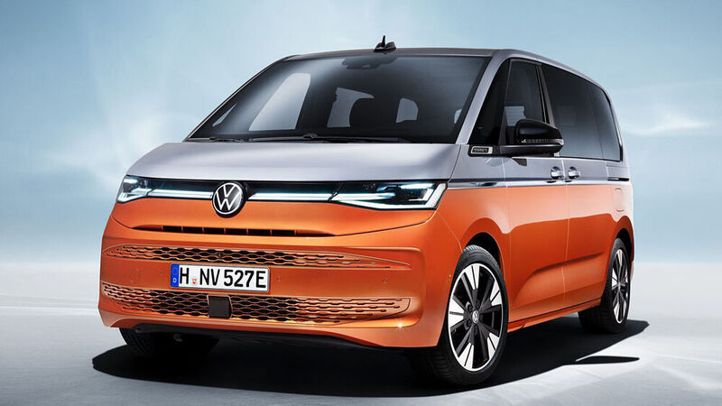 Der neue VW T7 Multivan steht auf der MQB-Plattform, die auch beim Golf zum Einsatz kommt. (VW)