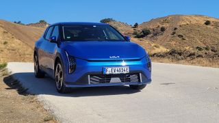 Der Kia EV4 ist ab 37.590 Euro bestellbar. (Bild: Wehner - VCG)