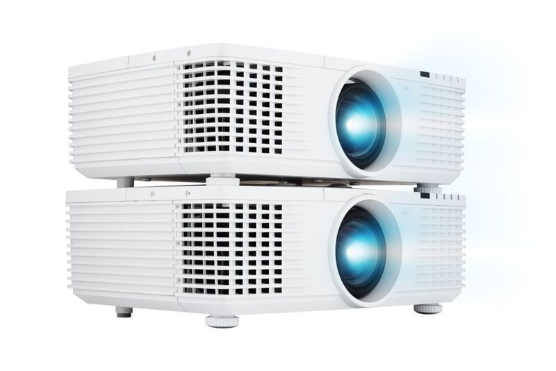 Das neue Gehäusedesign erleichtert das Stacking der Projektoren der Pro9-Serie. (Viewsonic)