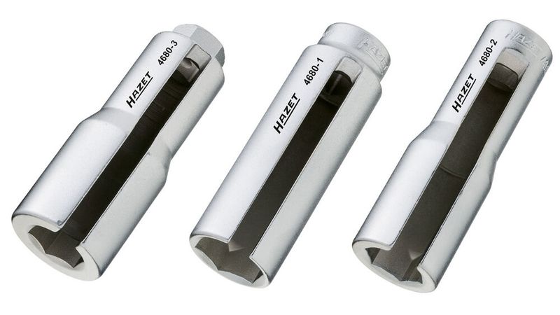 Für Lambda-Sonden hat Hazet drei Spezialnüsse im Programm. (Bild: Hazet)