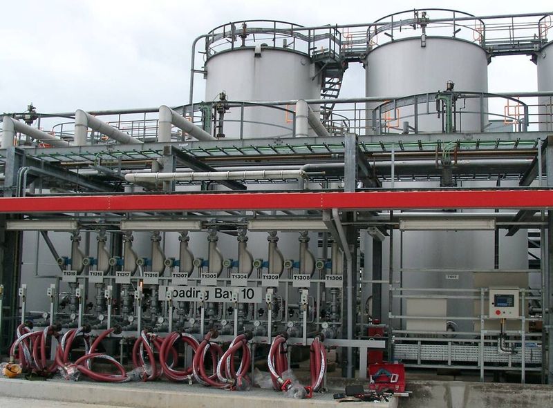 Verladeanlage mit Promass 83F (Bild: Endress + Hauser)